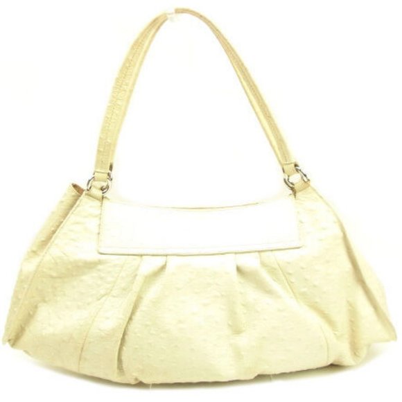 Furla Shoulder bag Beige Silver Woman Authentic Used